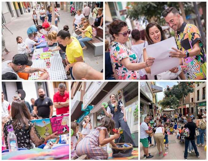 Imágenes de las actividades de este sábado en Los Llanos de Telde/TA.